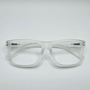 Premium Reading Glasses +1.50 diopters, frosted/opaque frame, readers,